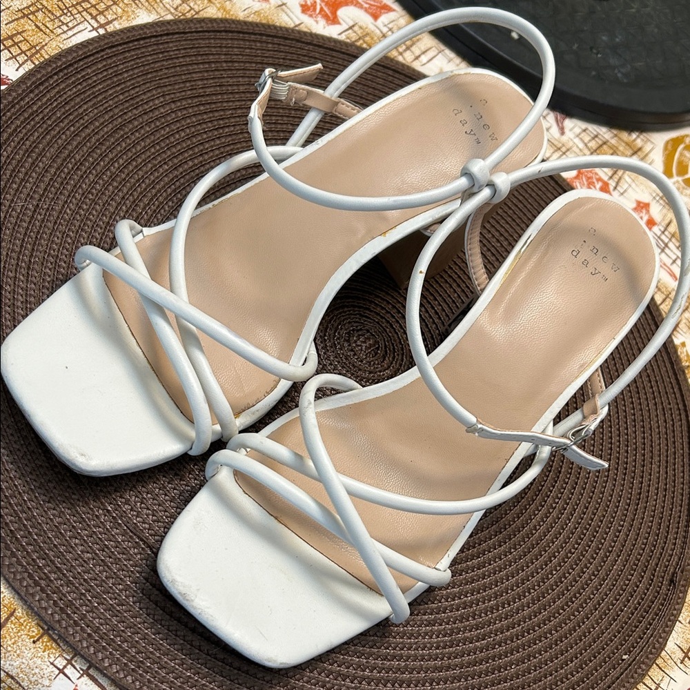 Shoes block heel